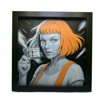Leeloo Dallas Multi pass - The Fifth Element 3D Printed Fan Art