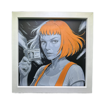 Leeloo Dallas Multi pass - The Fifth Element 3D Printed Fan Art