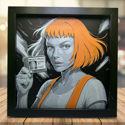 Leeloo Dallas Multi pass - The Fifth Element 3D Printed Fan Art