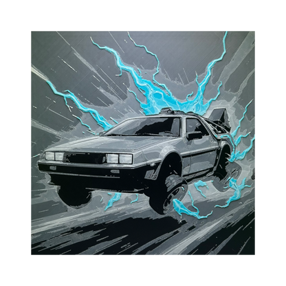 Back to the Future – The DeLorean 3D Printed Fan Art