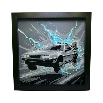 Back to the Future – The DeLorean 3D Printed Fan Art