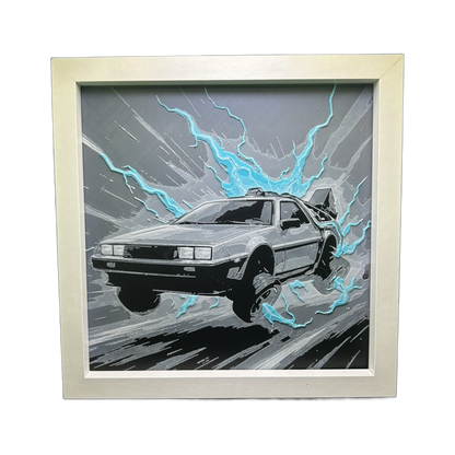 Back to the Future – The DeLorean 3D Printed Fan Art
