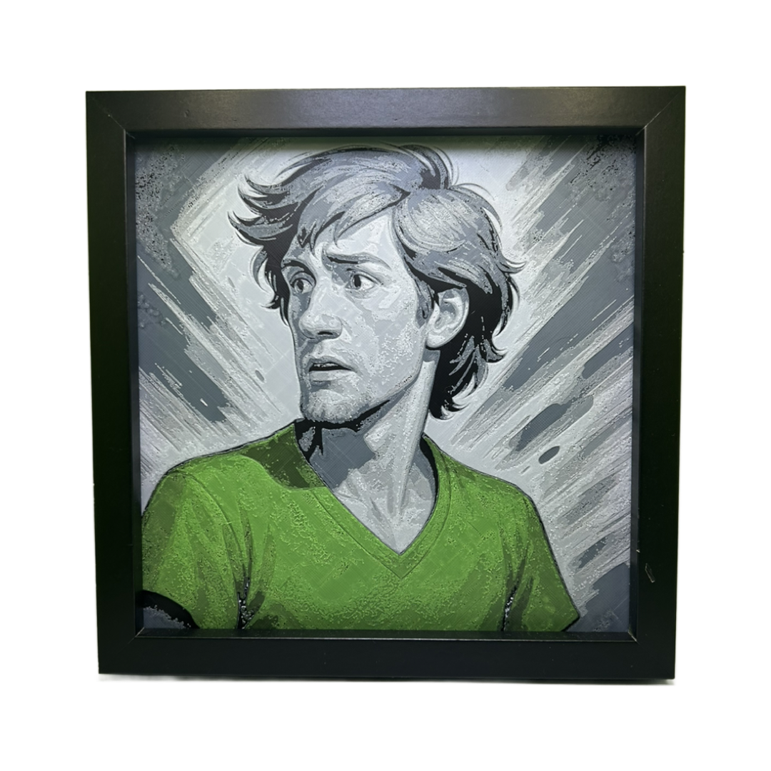 Shaggy - Scooby-Doo 3D Printed Fan Art
