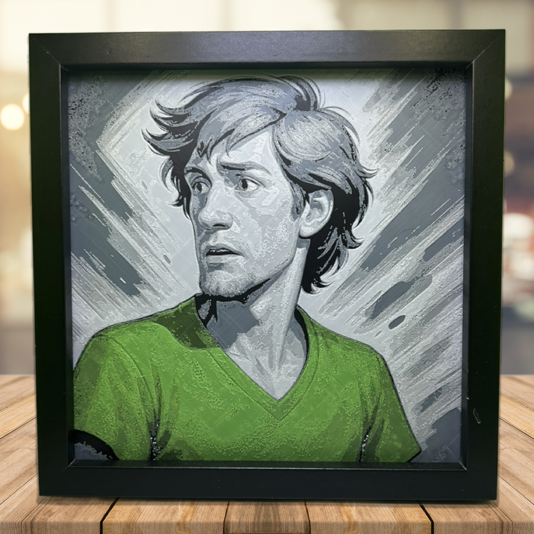 Shaggy - Scooby-Doo 3D Printed Fan Art