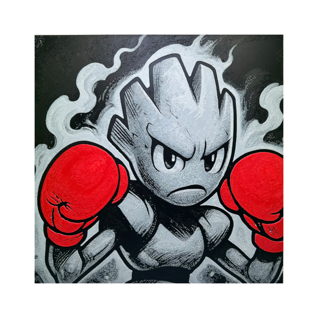 Hitmonchan - Pokémon 3D Printed Fan Art