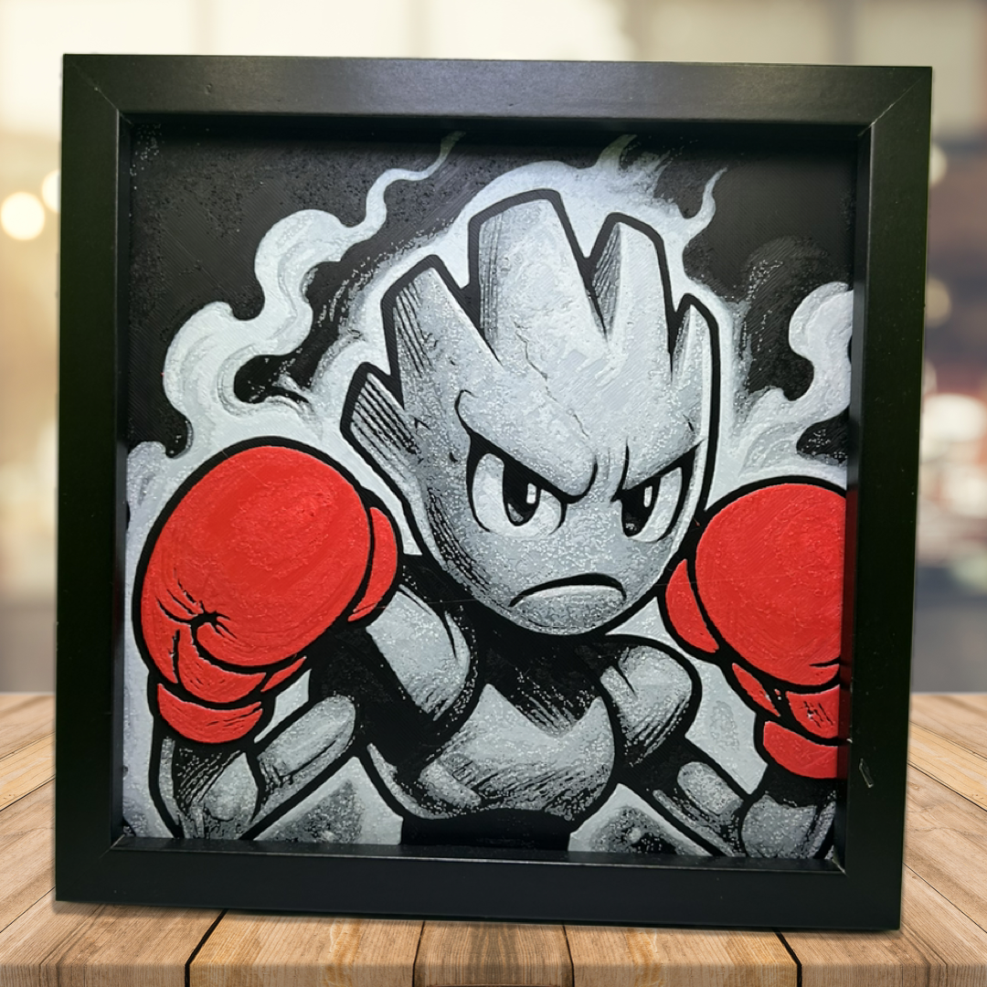 Hitmonchan - Pokémon 3D Printed Fan Art