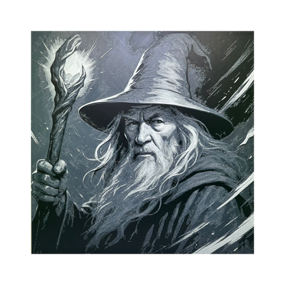 Gandalf the Grey - Lord of the Rings 3D Printed Fan Art