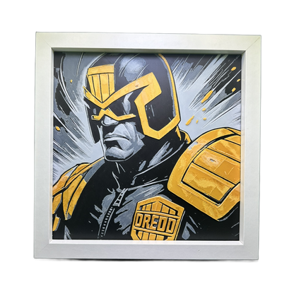 Judge Dredd 3D Printed Fan Art