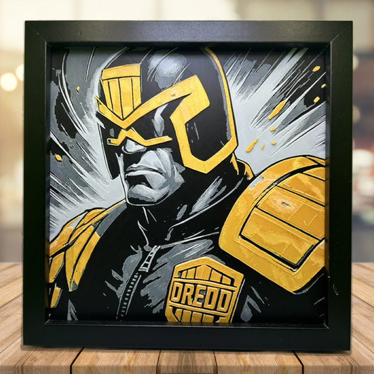 Judge Dredd 3D Printed Fan Art