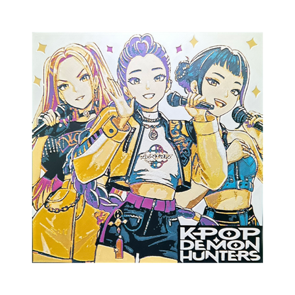K-pop Demon Hunters 3D Printed Fan Art