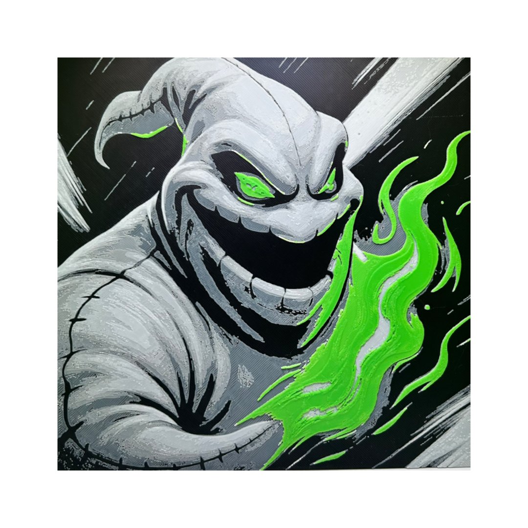Oogie Boogie V2 3D Printed Fan Art