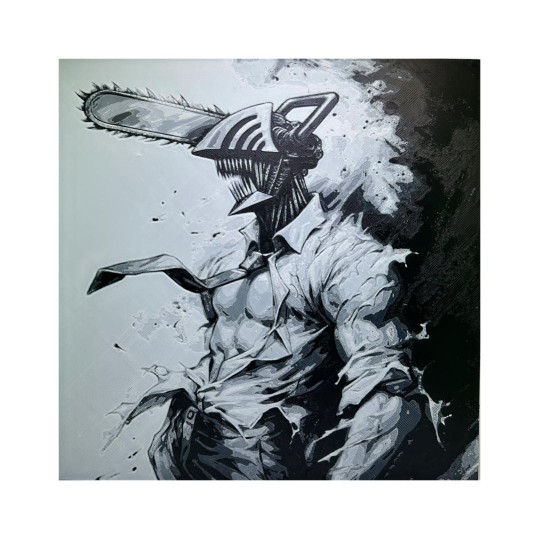 Chainsaw Man V2 3D Printed Fan Art