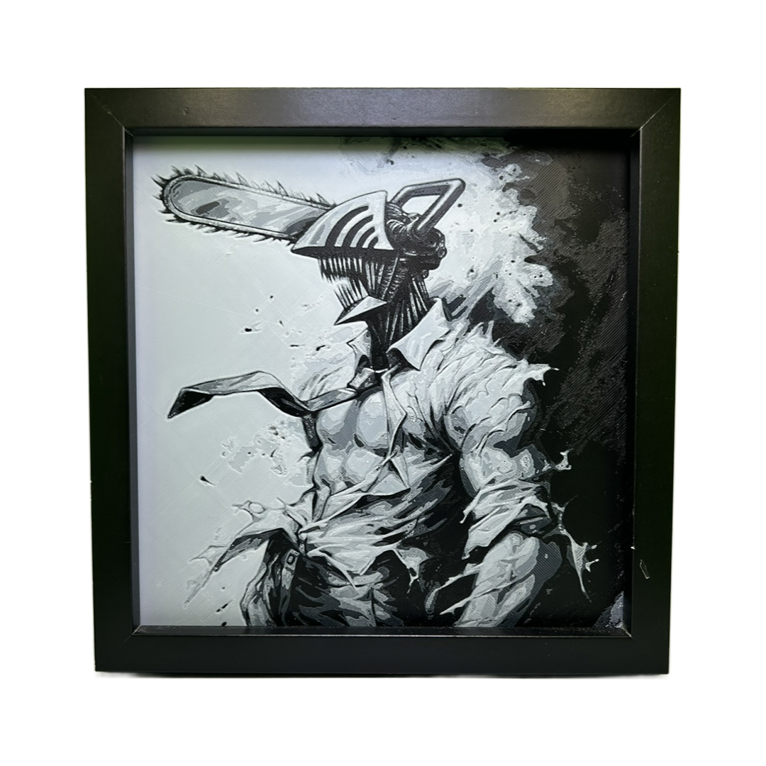 Chainsaw Man V2 3D Printed Fan Art