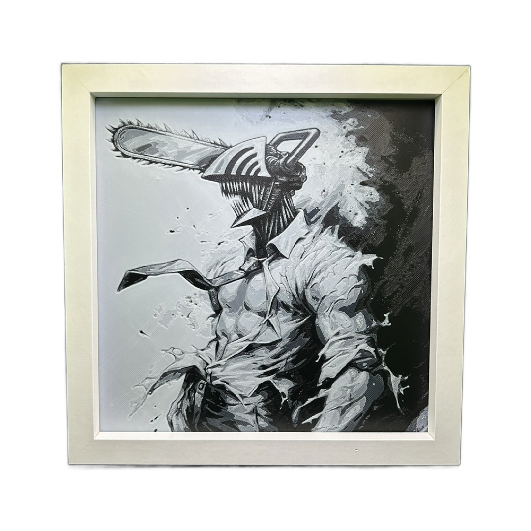 Chainsaw Man V2 3D Printed Fan Art