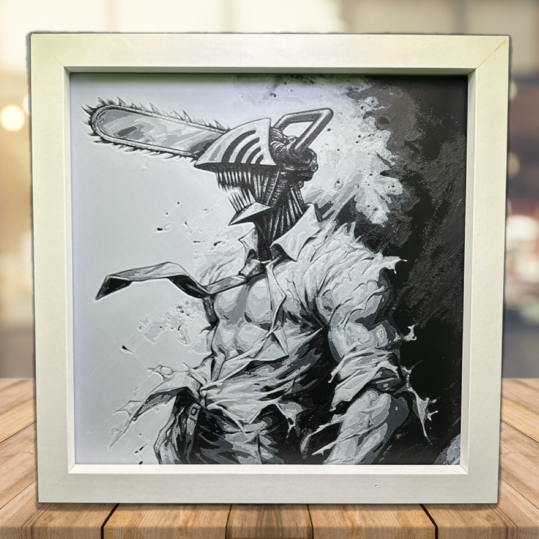 Chainsaw Man V2 3D Printed Fan Art