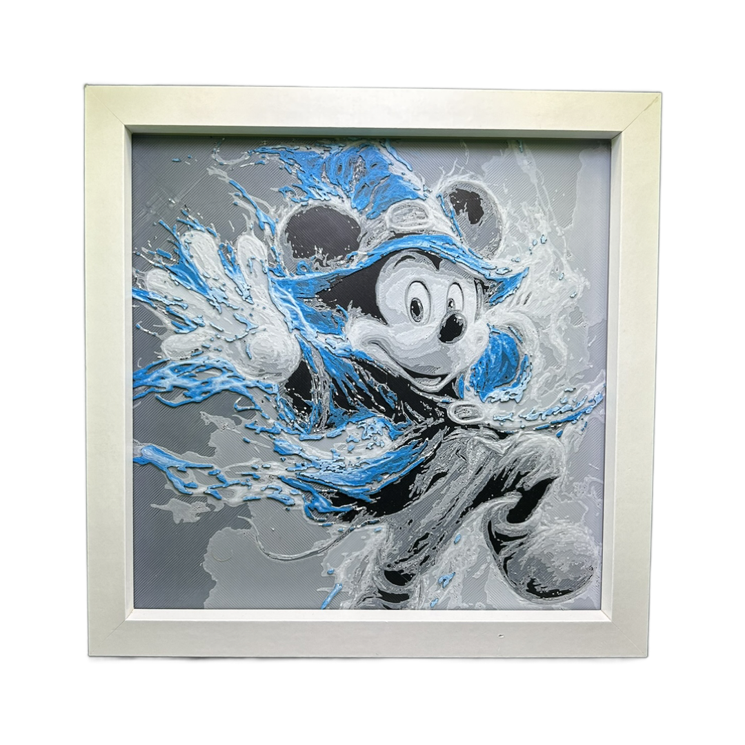 Mickey Mouse - The Sorcerer's Apprentice 3D Printed Fan Art
