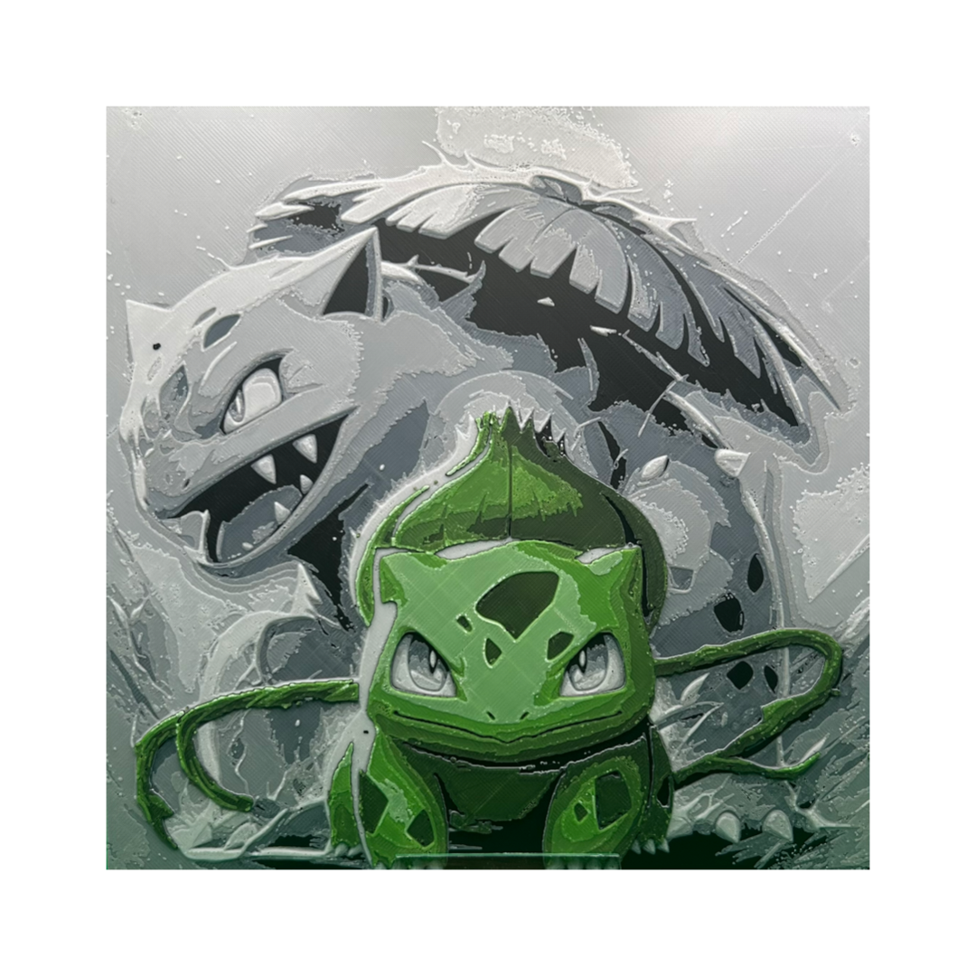 Bulbasaur - Pokémon 3D Printed Fan Art