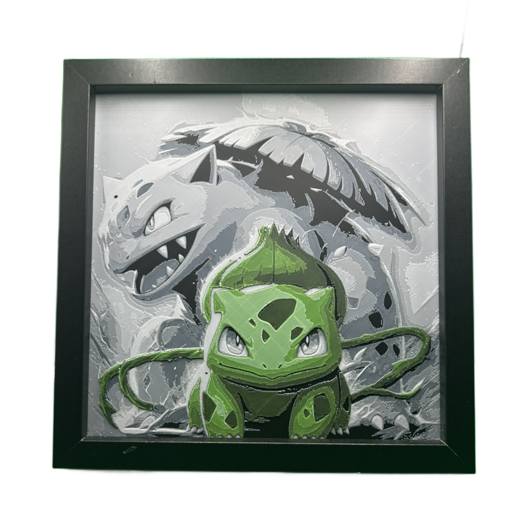 Bulbasaur - Pokémon 3D Printed Fan Art