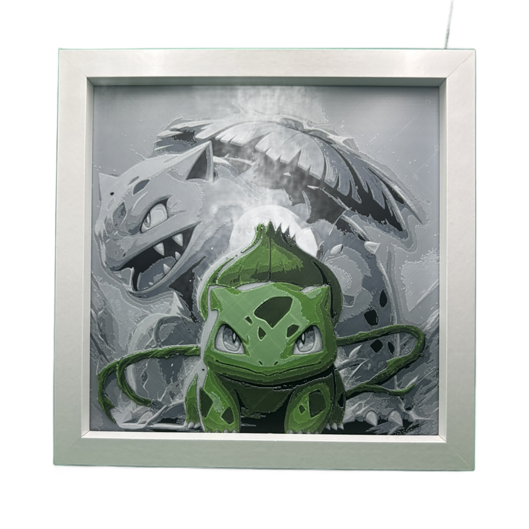 Bulbasaur - Pokémon 3D Printed Fan Art