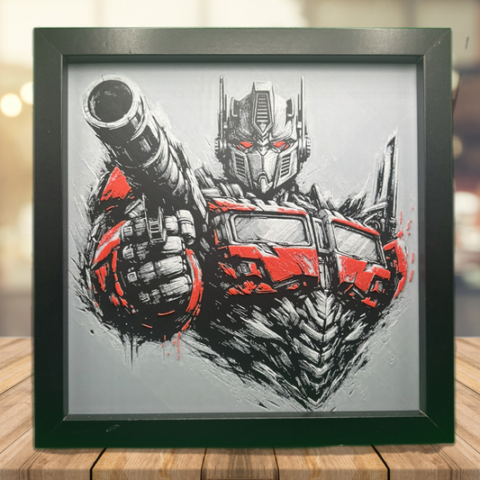 Optimus Prime - Transformers 3D Printed Fan Art