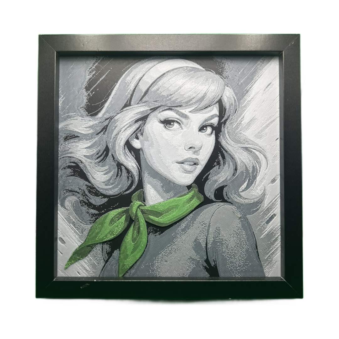 Daphne - Scooby-Doo 3D Printed Fan Art