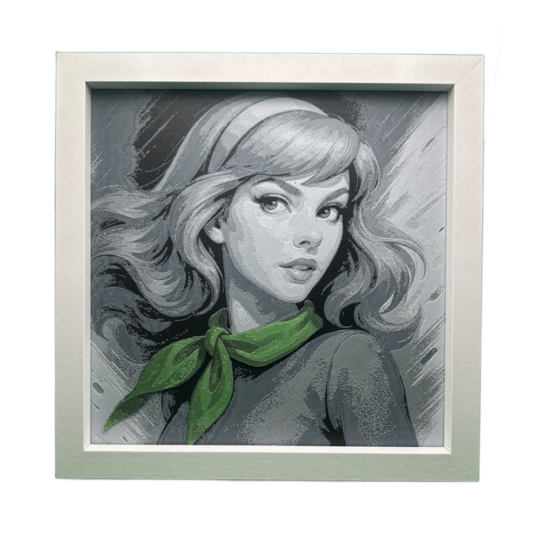 Daphne - Scooby-Doo 3D Printed Fan Art