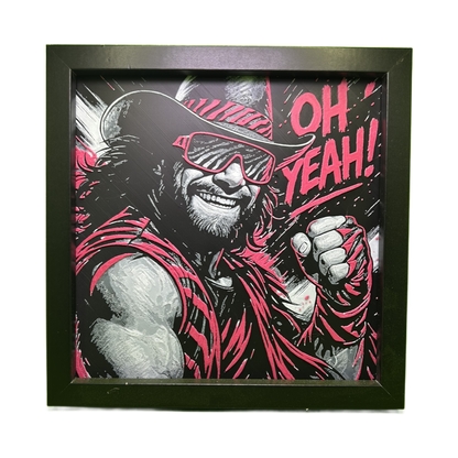 Macho Man Randy Savage - WWE 3D Printed Fan Art