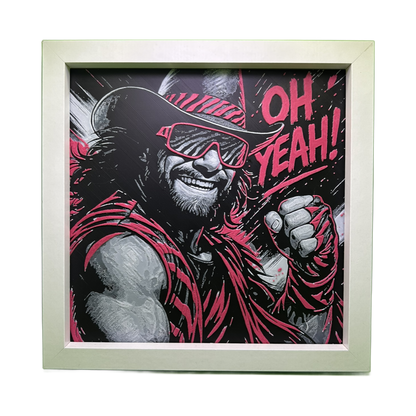 Macho Man Randy Savage - WWE 3D Printed Fan Art