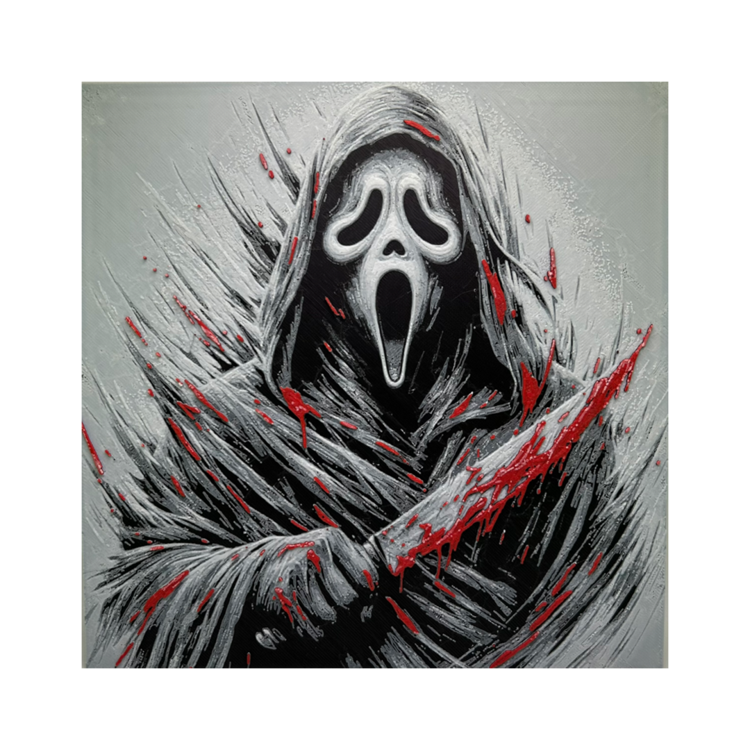 Ghostface - Scream 3D Printed Fan Art