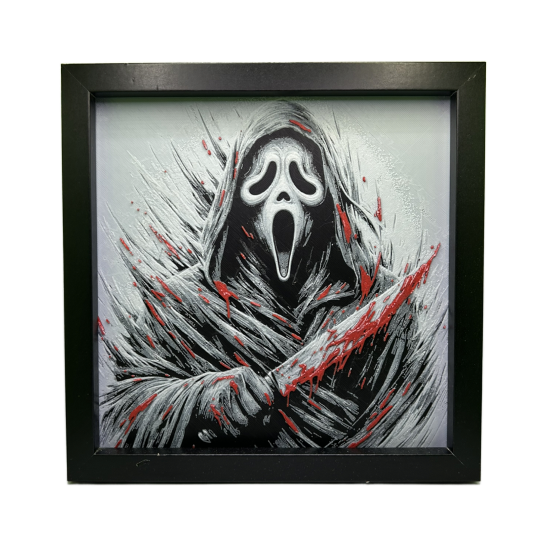 Ghostface - Scream 3D Printed Fan Art