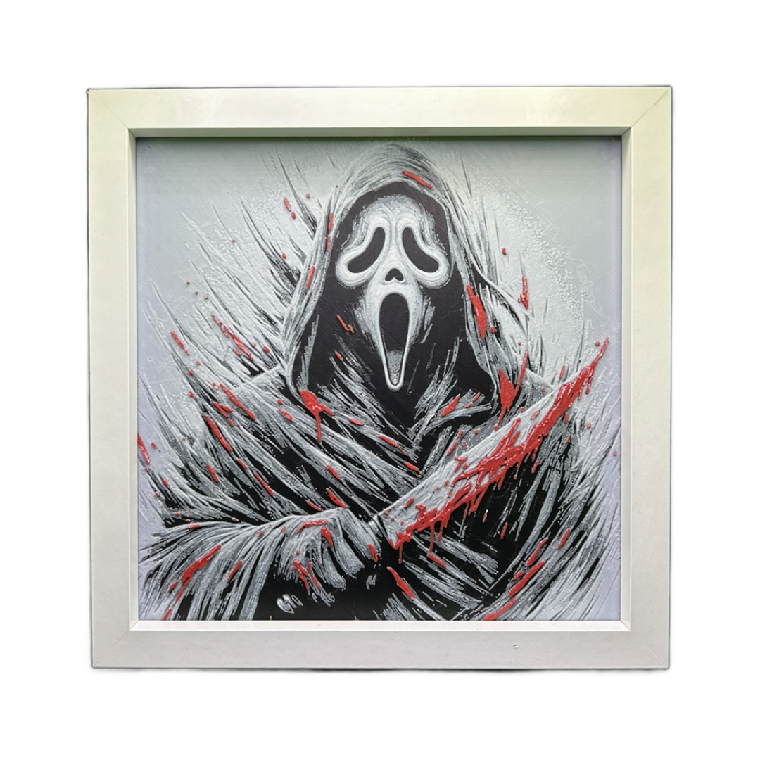 Ghostface - Scream 3D Printed Fan Art