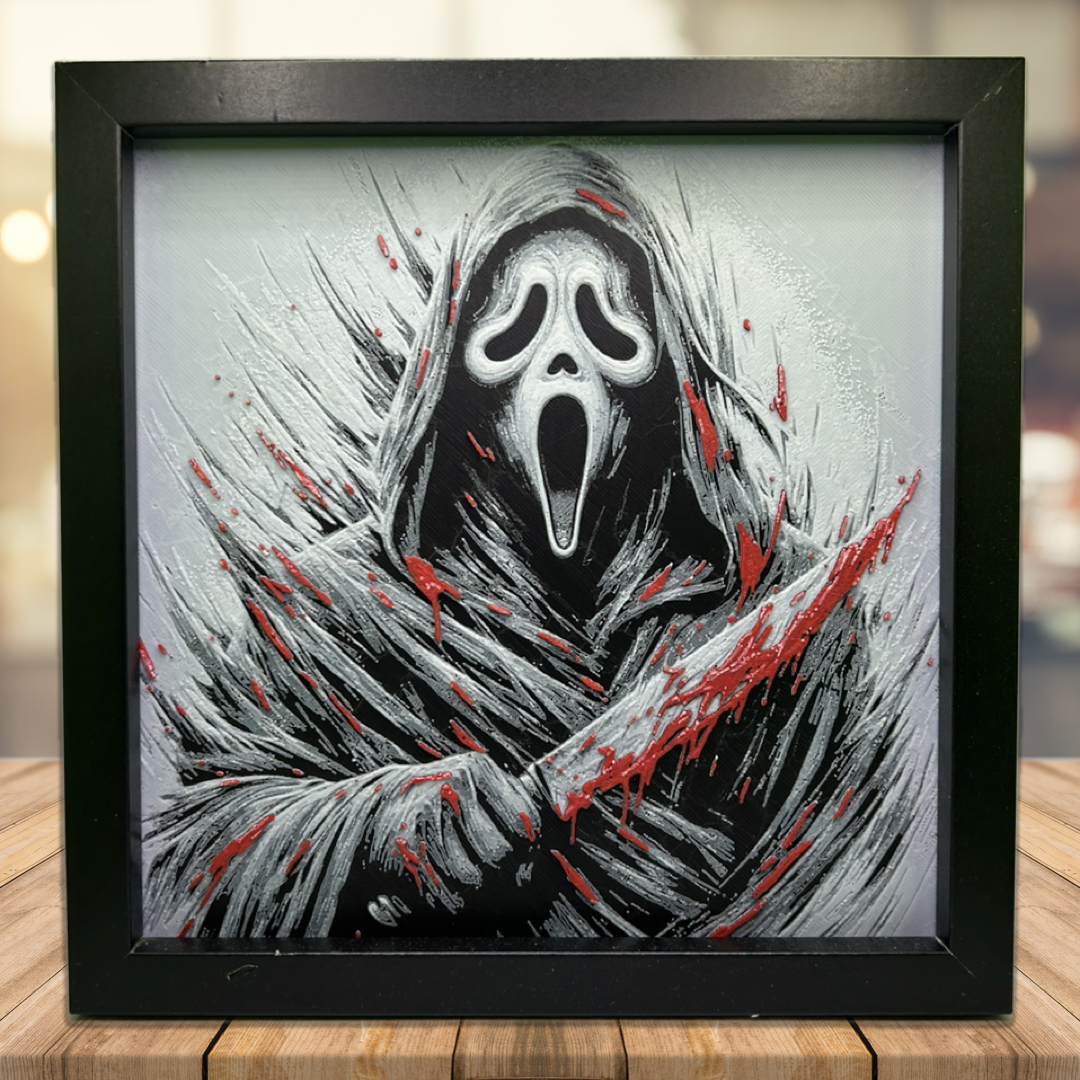 Ghostface - Scream 3D Printed Fan Art