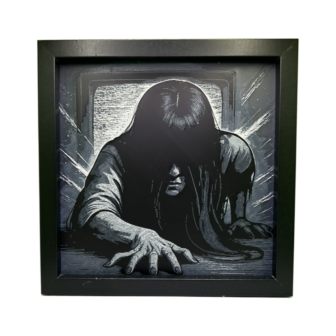 Samara Morgan - The Ring 3D Printed Fan Art