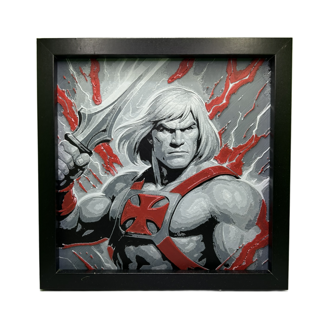 He-Man - The Masters of the Universe 3D Printed Fan Art