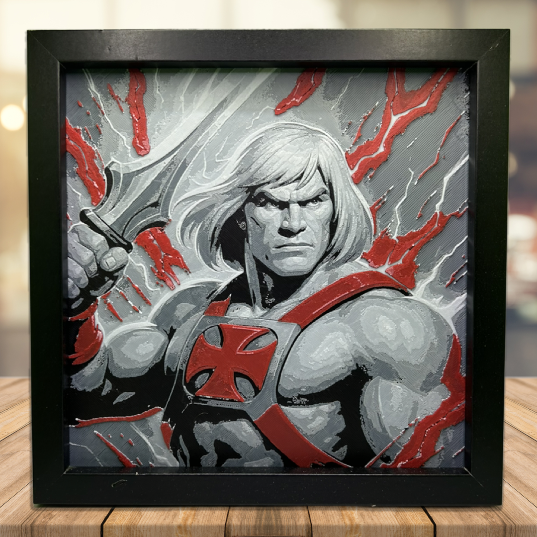 He-Man - The Masters of the Universe 3D Printed Fan Art