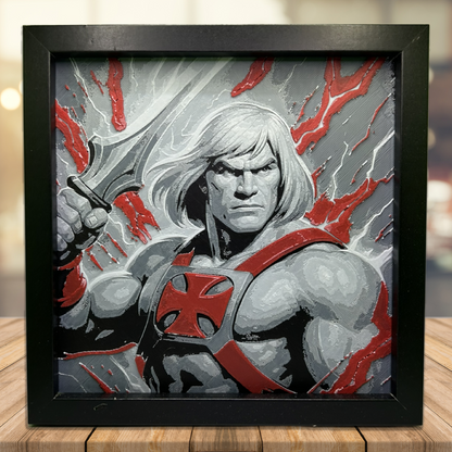 He-Man - The Masters of the Universe 3D Printed Fan Art