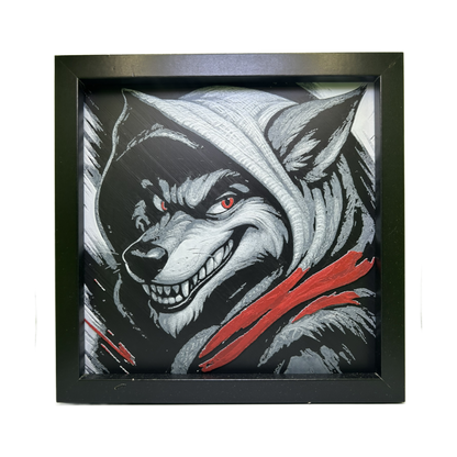 Big Bad Wolf 3D Printed Fan Art