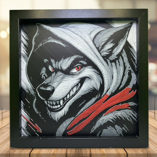 Big Bad Wolf 3D Printed Fan Art