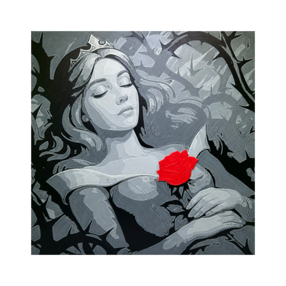 Sleeping Beauty  3D Printed Fan Art