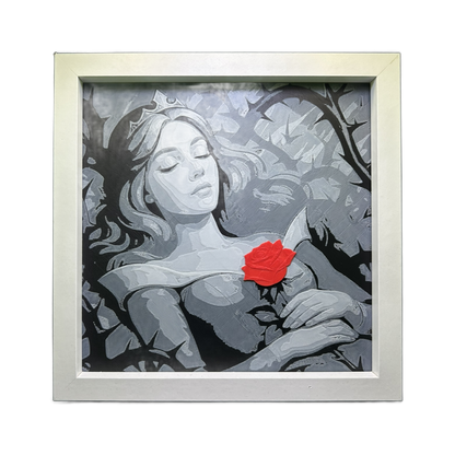 Sleeping Beauty  3D Printed Fan Art