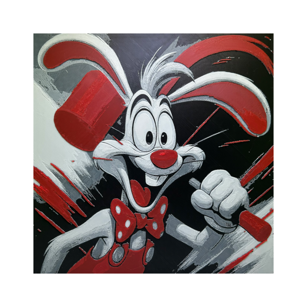 Roger Rabbit - Who Framed Roger Rabbit 3D Printed Fan Art