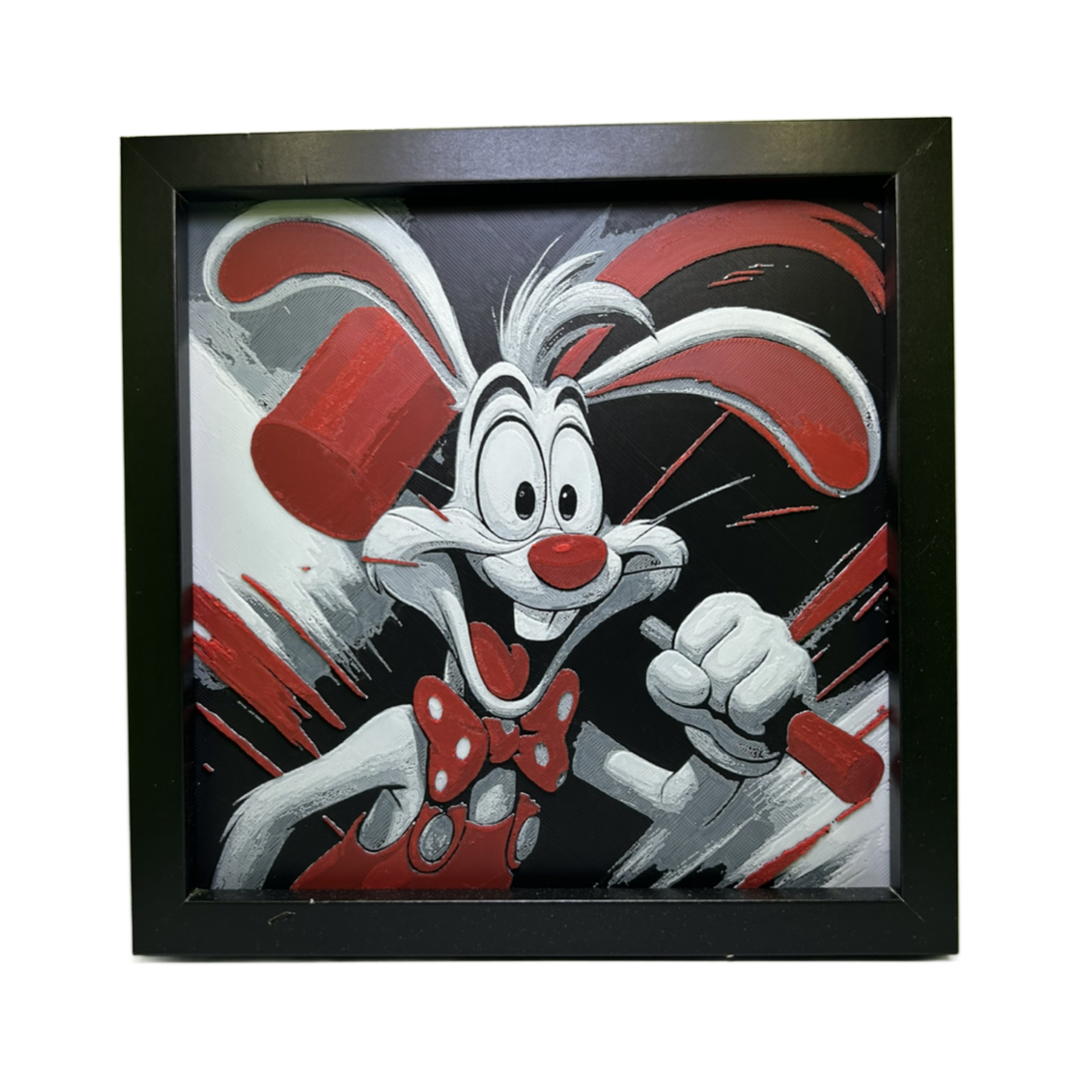Roger Rabbit - Who Framed Roger Rabbit 3D Printed Fan Art