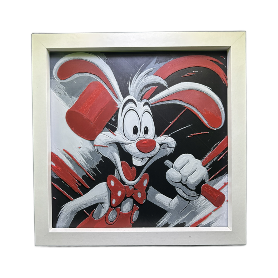 Roger Rabbit - Who Framed Roger Rabbit 3D Printed Fan Art