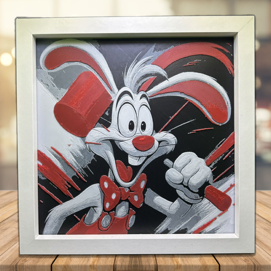 Roger Rabbit - Who Framed Roger Rabbit 3D Printed Fan Art