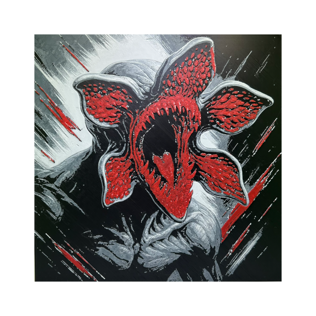 Demogorgon Monster 3D Printed Fan Art