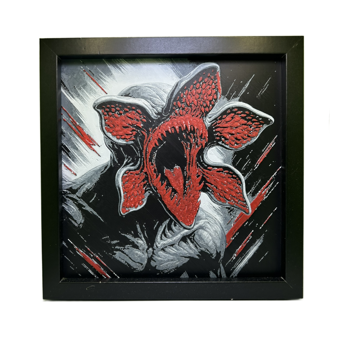 Demogorgon Monster 3D Printed Fan Art