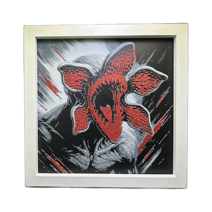 Demogorgon Monster 3D Printed Fan Art