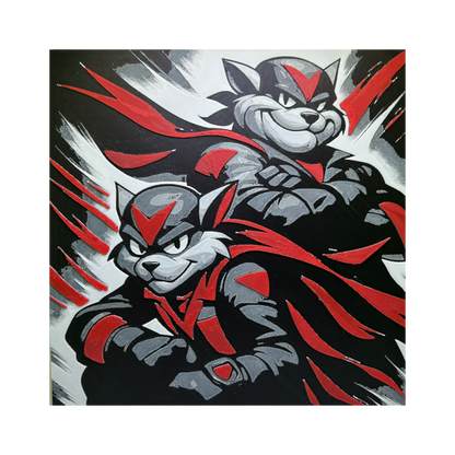 Razor & T-Bone – The Swat Kats 3D Printed Fan Art