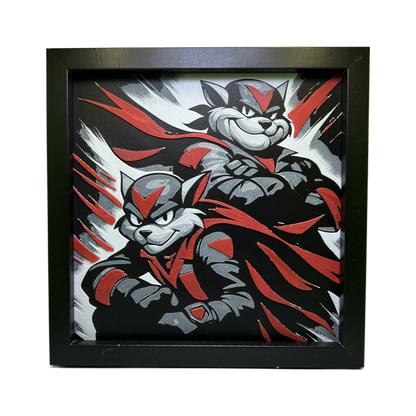 Razor & T-Bone – The Swat Kats 3D Printed Fan Art