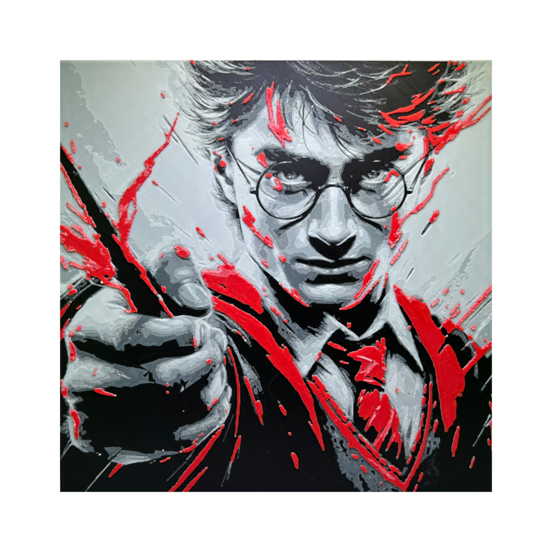 Harry Potter 3D Printed Fan Art